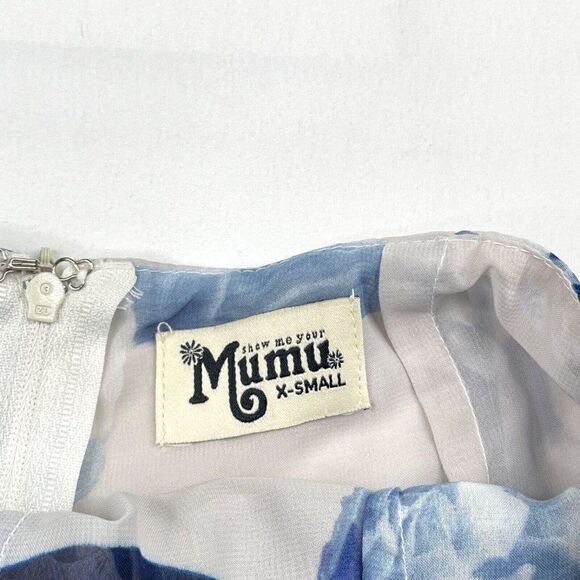 Show Me Your MUMU Blue Floral Short - Picture 5 of 10